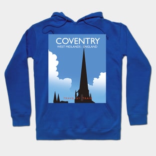 Coventry Cathedral Travel poster Hoodie